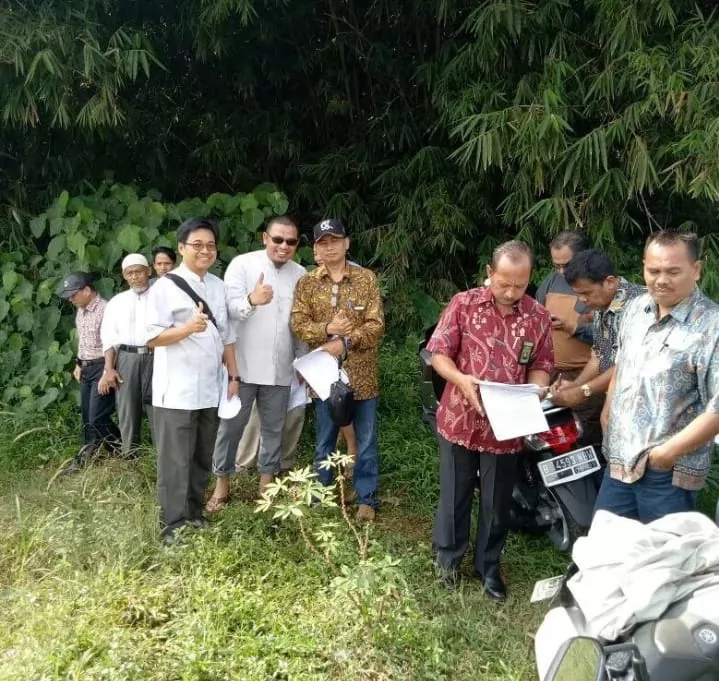 Pemeriksaan Setempat di cisauk tgl 14 juli 2017