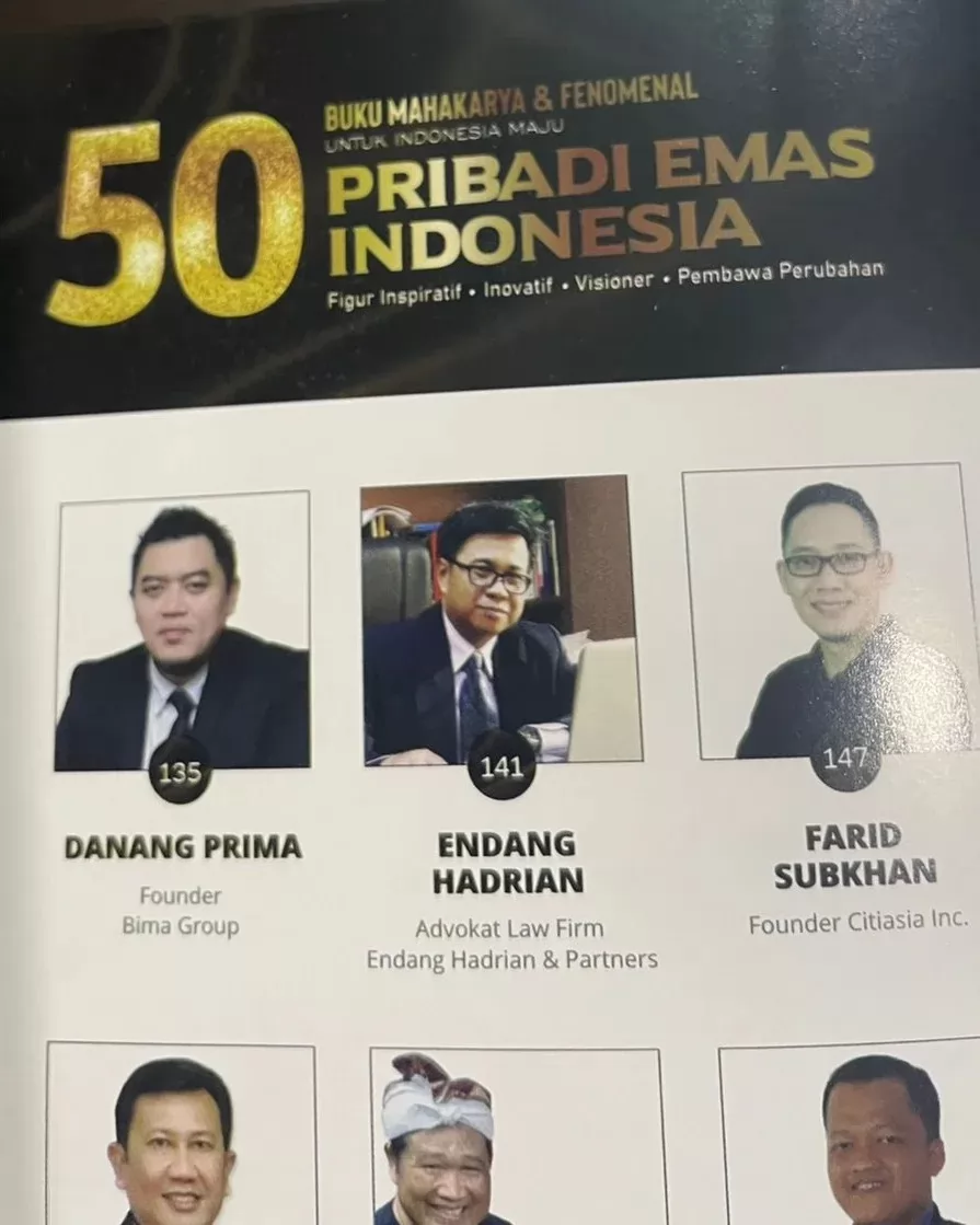 Dr. Endang Hadrian, SH., M.H & Partners