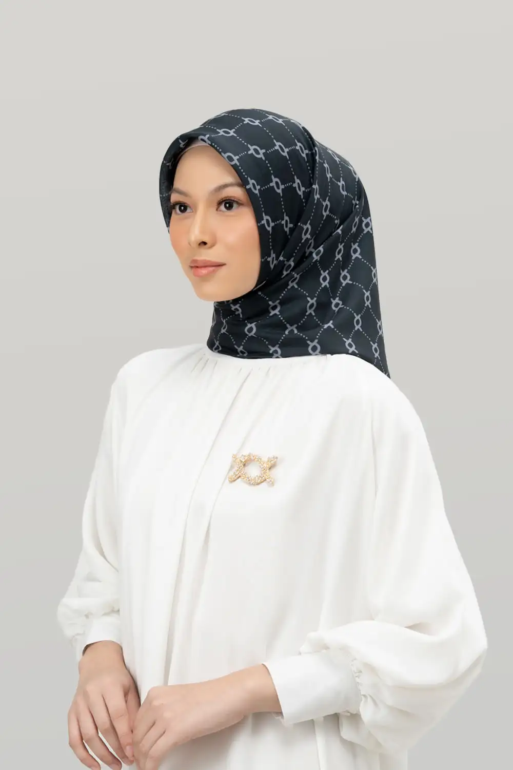 Monogram Scarf London Edition
